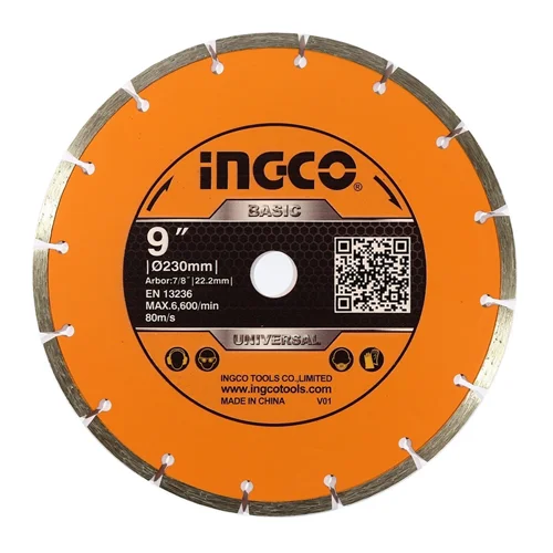 دیسک برش گرانیت بر سایز 230MM اینکو INGCO-DMD012302