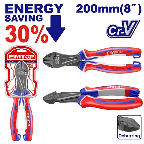 سیم چین فوق صنعتی کله گاوی سایز "8 (200mm) امتاپ EMTOP-EPLRHD0821