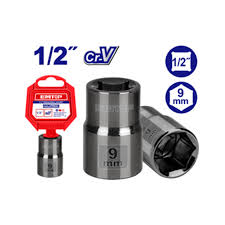 بکس تکی کوتاه 9MM درایو "1/2 امتاپ EMTOP-ESCT12091