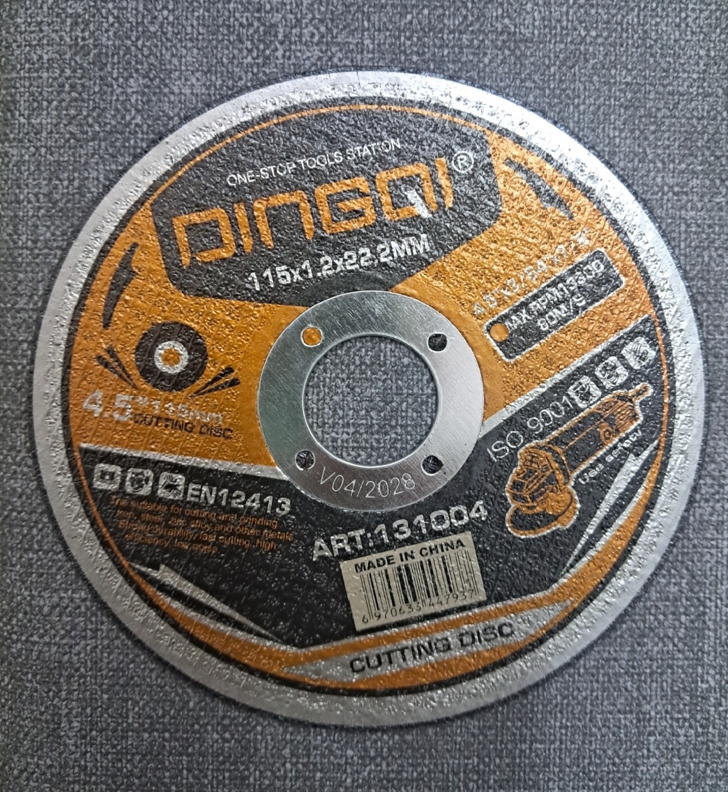 دیسک استیل بر 115 دینگشی DINGQI-131004