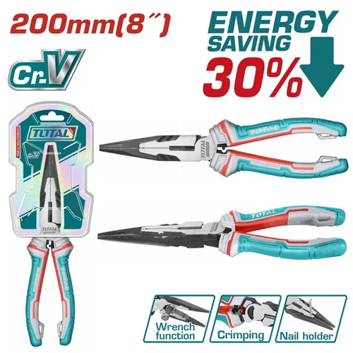 دم باریک فوق صنعتی "8 (200MM) توتال TOTAL-THT220806S