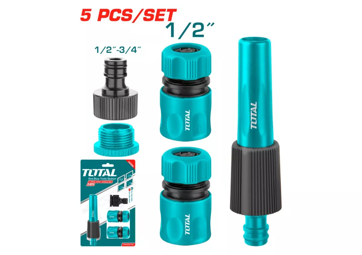 ست نازل کارواش 5 تیکه توتال TOTAL-THHCS05122