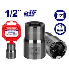 بکس تکی کوتاه 17MM درایو "1/2 امتاپ EMTOP-ESCT12171