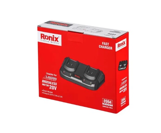 فست شارژر دوبل 22 ولت 2.2 آمپر ساعت رونیکس RONIX-8994