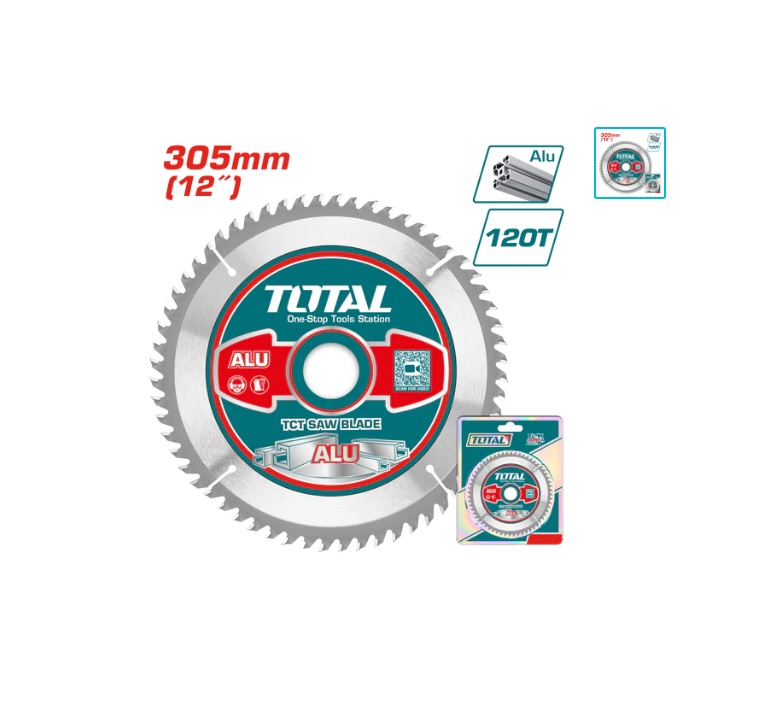 دیسک برش آلومینیوم "12 - 305MM (120 دندانه) توتال TOTAL-TAC2339212